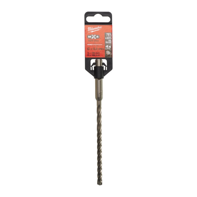 WIERTŁO SDS PLUS 6,5/100/165MM MILWAUKEE 4932430146 WIERTŁO SDS PLUS 6,5/100/165MM MILWAUKEE 4932430146