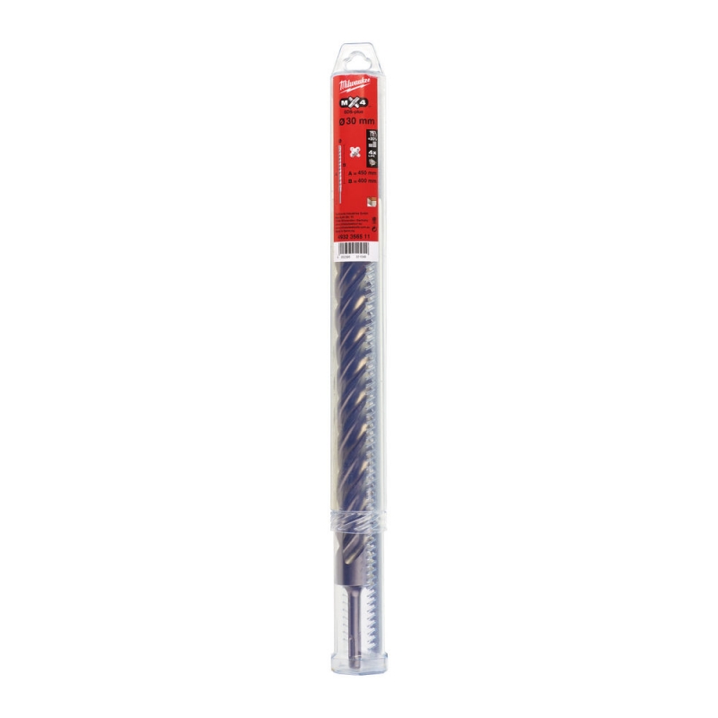 WIERTŁO SDS PLUS 30x400/450 MM MILWAUKEE 4932356511 WIERTŁO SDS PLUS 30x400/450 MM MILWAUKEE 4932356511