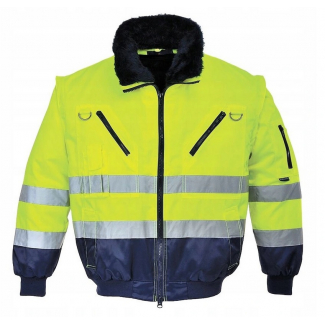 KURTKA PJ50 PILOT HI-VISIBILITY OSTRZEGAWCZA PORTWEST