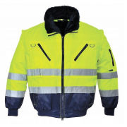 KURTKA PJ50 PILOT HI-VISIBILITY OSTRZEGAWCZA PORTWEST