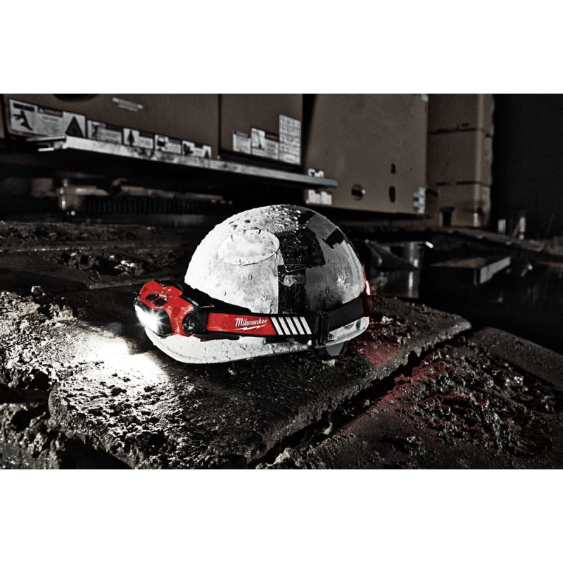 L4HL-VIS-201 LAMPA CZOŁOWA NA KASK 600LM MILWAUKEE 4933471389