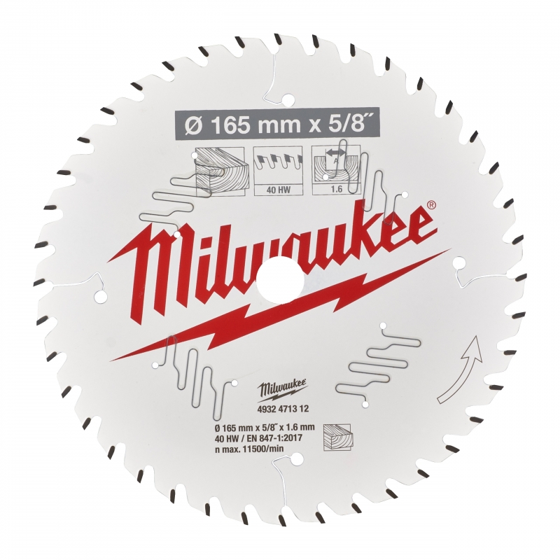 TARCZA PILARSKA 165X15.87X1.6 MILWAUKEE 4932471312 TARCZA PILARSKA 165X15.87X1.6 MILWAUKEE 4932471312