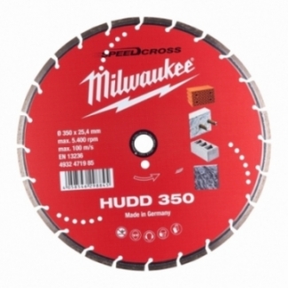 TARCZA DIAMENTOWA HUDD PREMIUM 350 MILWAUKEE 4932471985