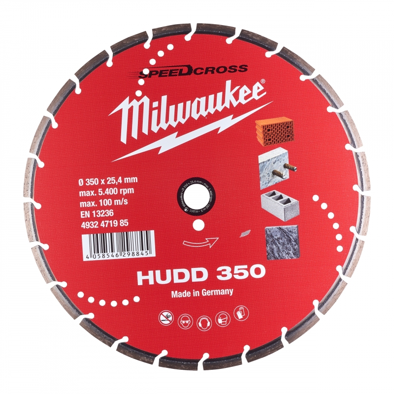 TARCZA DIAMENTOWA HUDD PREMIUM 350 MILWAUKEE 4932471985