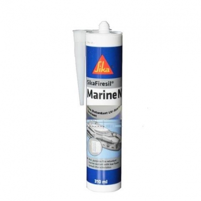 USZCZELNIACZ SILIKONOWY FIRESIL MARINE  SZARY 310 ML SIKA