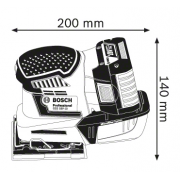SZLIFIERKA OSCYLACYJNA GSS 18V-10 BOSCH 06019D0201