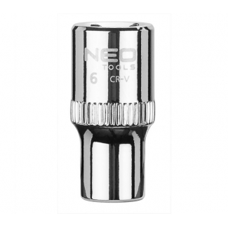 NASADKA SZEŚCIOKĄTNA 1/4" 6MM SUPERLOCK NEO 08-224