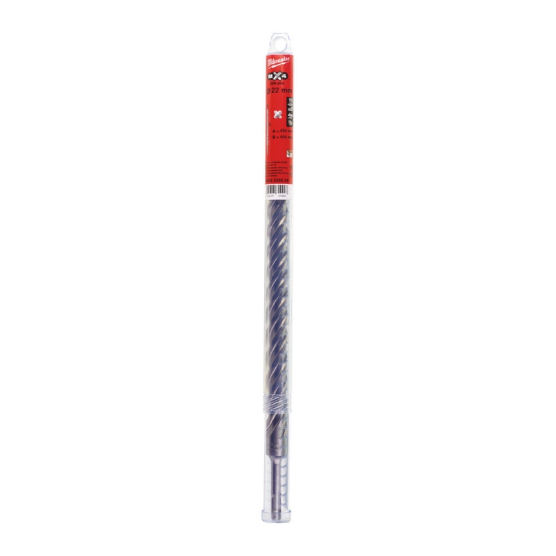 WIERTŁO SDS PLUS 22x400/450 MM MILWAUKEE 4932356506 WIERTŁO SDS PLUS 22x400/450 MM MILWAUKEE 4932356506