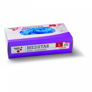 MEDSTAR NITRYL PF RĘKAWICE 100 szt. 9" ROZM. L SCHULLER 49253