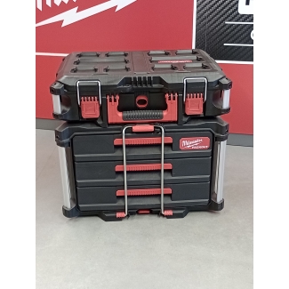 ZESTAW PACKOUT: SKRZYNIA Z 3 SZUFLADAMI + SKRZYNIA PACKOUT 3