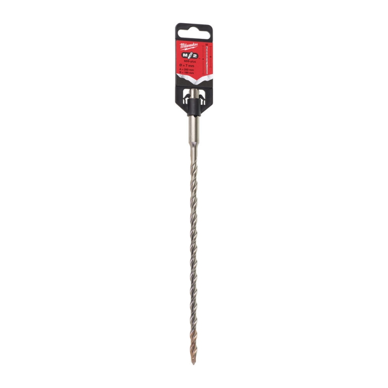 WIERTŁO SDS PLUS 7/200/250MM MILWAUKEE 4932399324 WIERTŁO SDS PLUS 7/200/250MM MILWAUKEE 4932399324
