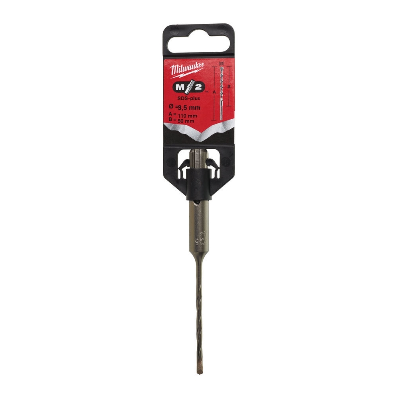 WIERTŁO SDS-PLUS 3,5x50/110 MM MILWAUKEE 4932373908 WIERTŁO SDS-PLUS 3,5x50/110 MM MILWAUKEE 4932373908