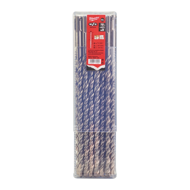 WIERTŁO SDS PLUS 10/200/260MM MILWAUKEE 4932399185 WIERTŁO SDS PLUS 10/200/260MM MILWAUKEE 4932399185