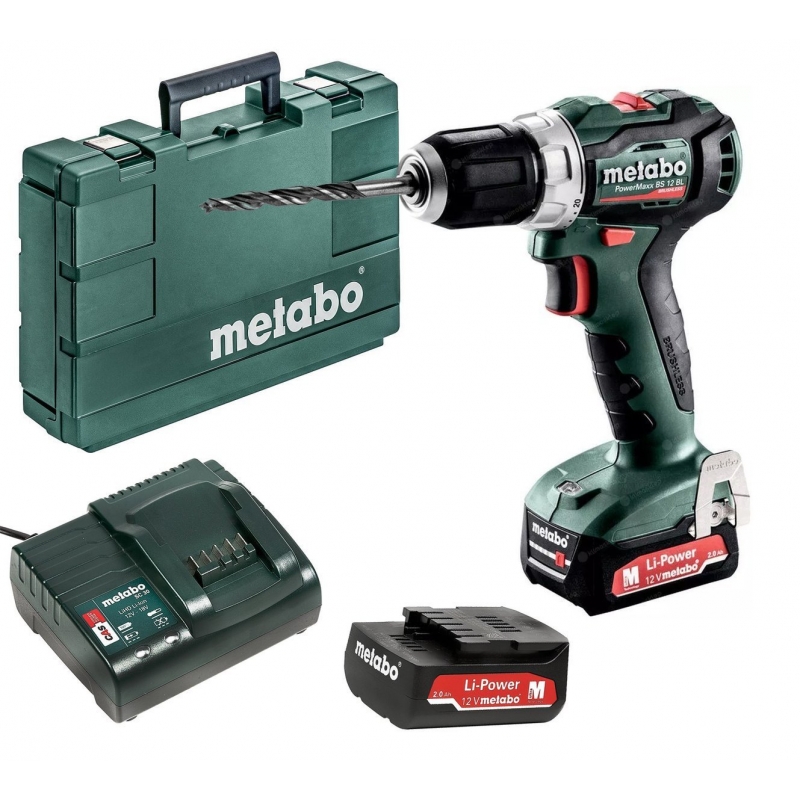 WKRĘTARKA POWERMAXX BS 12 BL W WALIZCE METABO 601038500