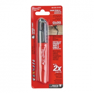 MARKER Z KOŃCÓWKĄ TYPU DŁUTO CZARNY MILWAUKEE 48223103