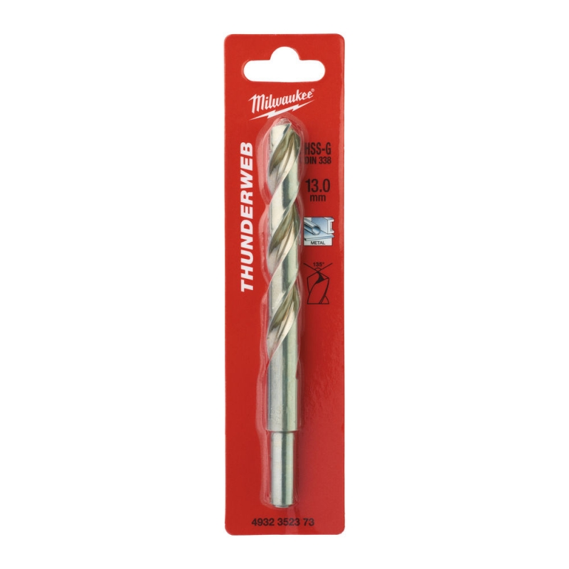 WIERTŁO HSS-G THUNDERWEB 13,0MM MILWAUKEE 4932352373 WIERTŁO HSS-G THUNDERWEB 13,0MM MILWAUKEE 4932352373