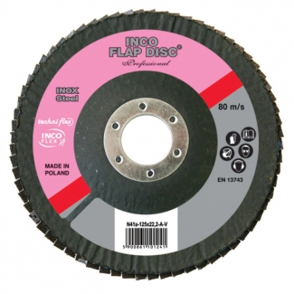 TARCZA LAMELKOWA 125x22 AP60-PRO INCO FLEX 368043