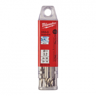 WIERTŁO 3,2MM DWUSTRONNE MILWAUKEE 4932352224