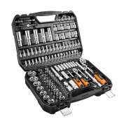 KLUCZE NASADOWE 1/4" 1/2" ZESTAW 110SZT NEO 08-666