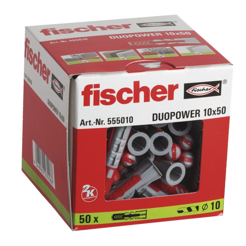 KOŁEK DUOPOWER 10X50 FISCHER 555010