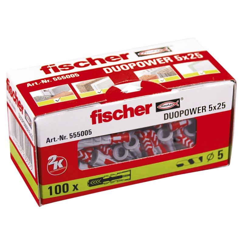 KOŁEK DUOPOWER 5X25 FISCHER 555005