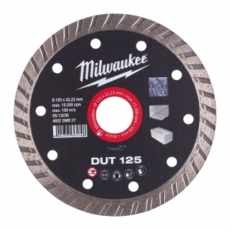 TARCZA DIAMENTOWA DUT 125X22,2MM  MILWAUKEE 4932399527