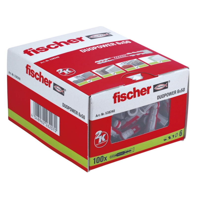 KOŁEK DUOPOWER 6X50 FISCHER 538240