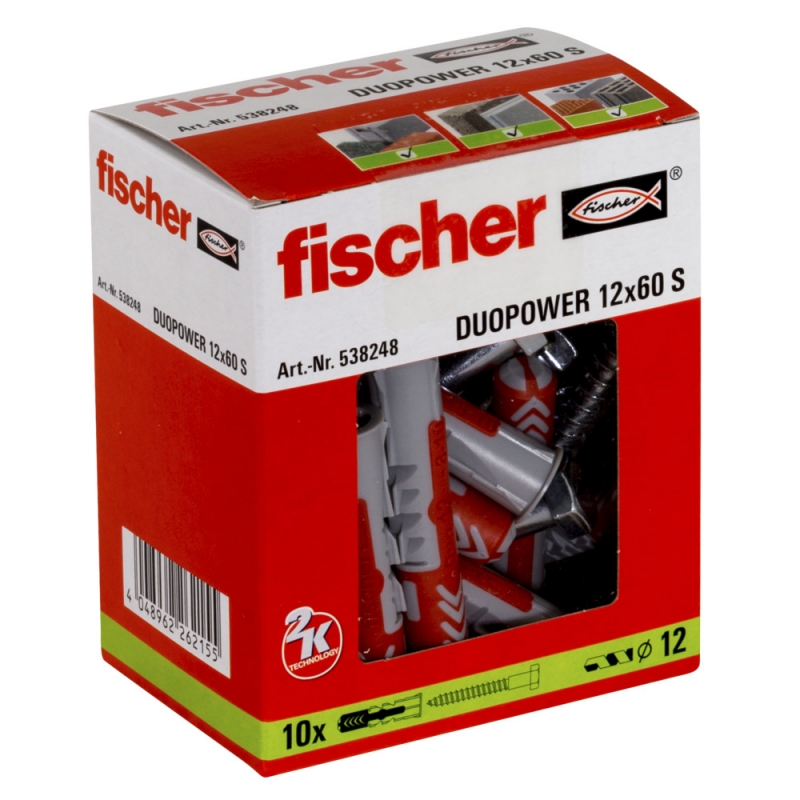 KOŁEK DUOPOWER 12X60 S FISCHER 538248