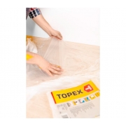 FOLIA MALARSKA HDPE 0.007mm 4X5M TOPEX 23B175