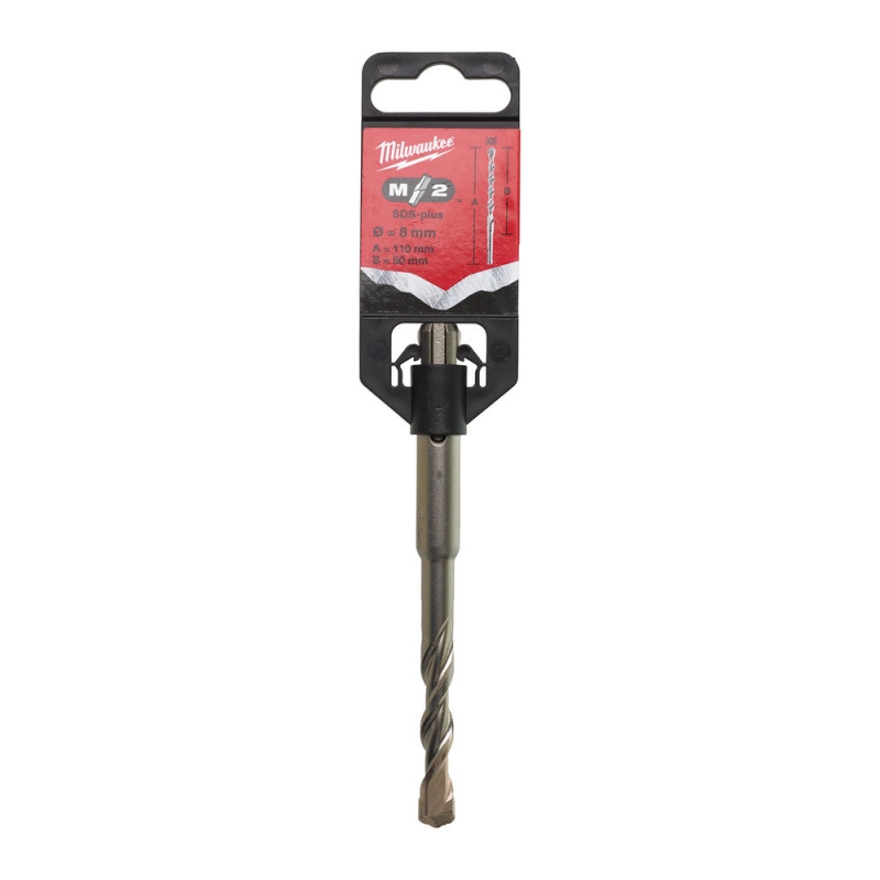 WIERTŁO UDAROWE SDS PLUS 8X50/110MM MILWAUKEE 4932307070 WIERTŁO UDAROWE SDS PLUS 8X50/110MM MILWAUKEE 4932307070
