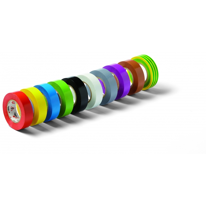 TAŚMA IZOLACYJNA 15MMX10M SZARA SCHULLER 44006 TAŚMA IZOLACYJNA 15MMX10M SZARA SCHULLER 44006