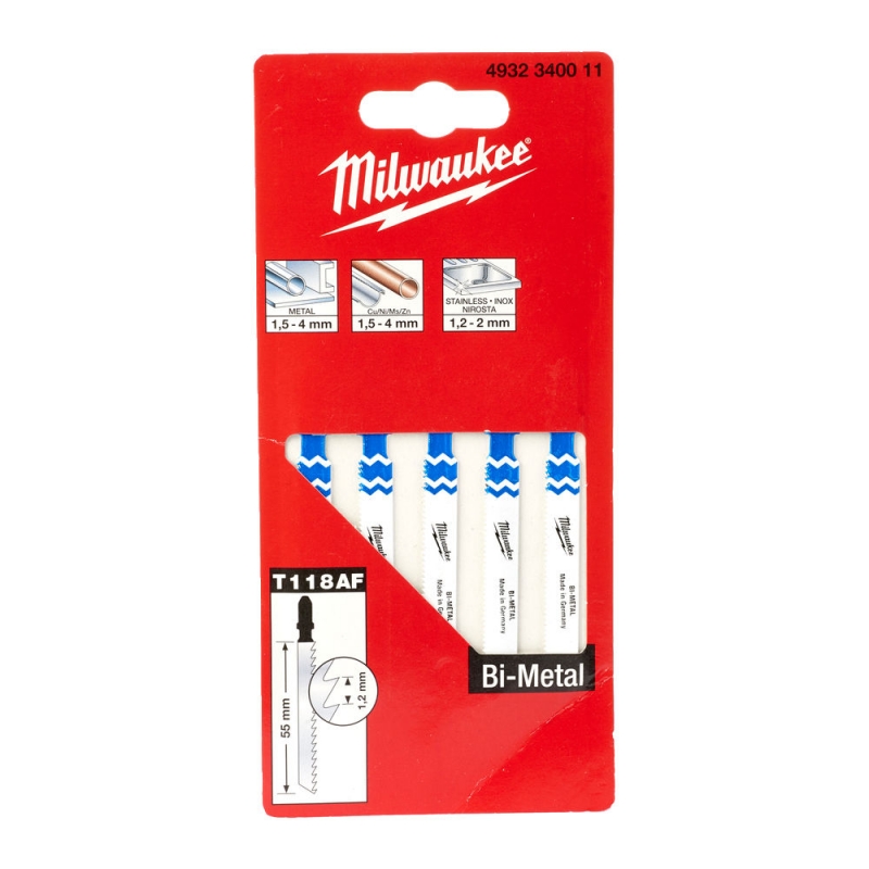 BRZESZCZOTY 55/1,2MM BI-METAL MILWAUKEE 4932340011 BRZESZCZOTY 55/1,2MM BI-METAL MILWAUKEE 4932340011