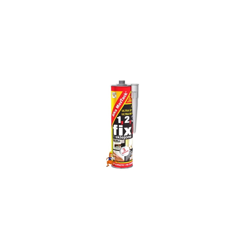 UNIWERSALNY MOCNY KLEJ DYSPERSYJNY MAXTACK 300 ML SIKA UNIWERSALNY MOCNY KLEJ DYSPERSYJNY MAXTACK 300 ML SIKA