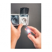 PRÓBNIK INSTALACJI ELEKTRYCZNEJ 125-250V 190MM TOPEX 39D059