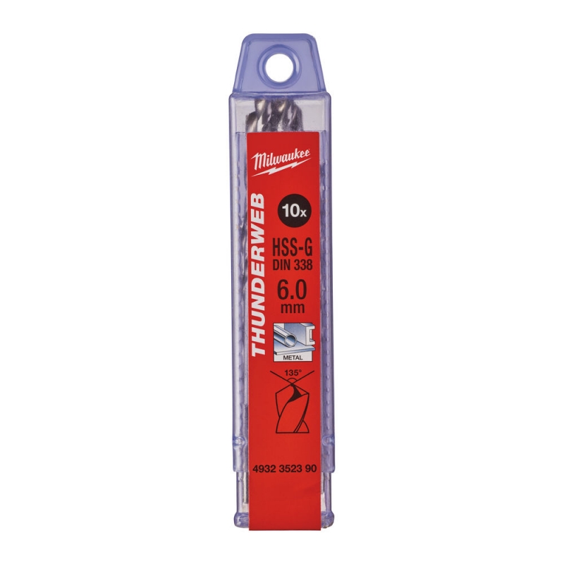 WIERTŁO HSS-G THUNDERWEB 6,0MM MILWAUKEE 4932352390 WIERTŁO HSS-G THUNDERWEB 6,0MM MILWAUKEE 4932352390