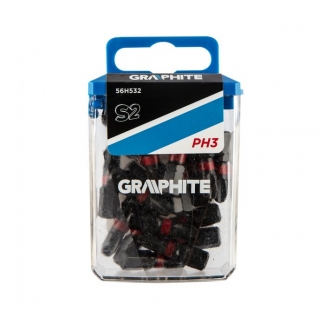 BIT UDAROWY PH3 x 25mm GRAPHITE 56H532  (OPAK=20SZT)