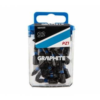 BIT UDAROWY PZ1 x 25mm GRAPHITE 56H533  (OPAK=20SZT)