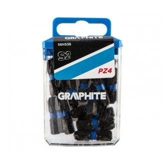 BIT UDAROWY PZ4 x 25mm GRAPHITE 56H536  (OPAK=20SZT)
