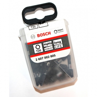 BITY UDAROWE T20 25MM BOSCH 2607002805