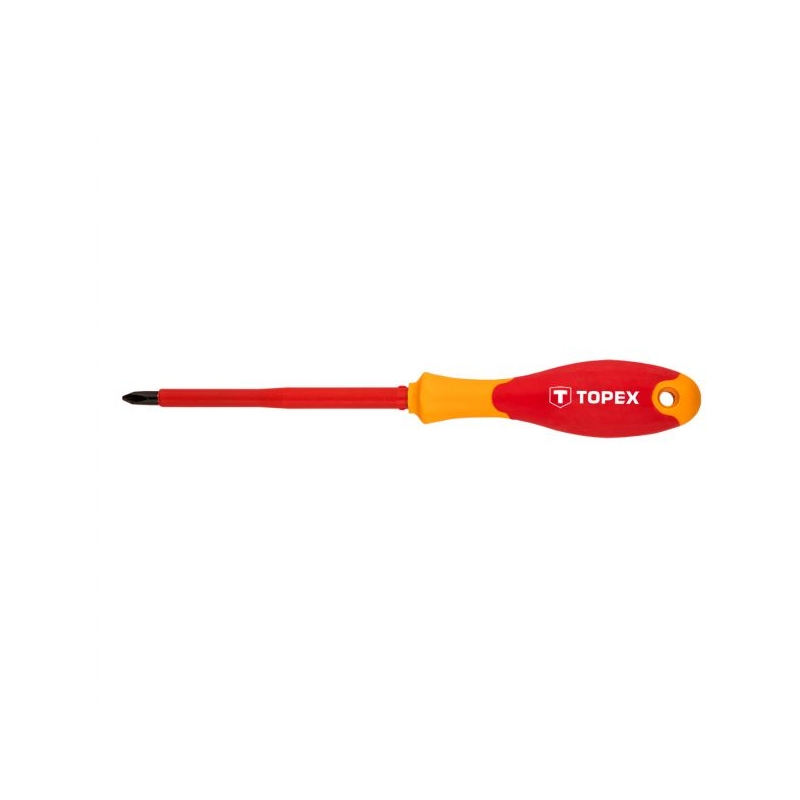 WKRĘTAK KRZYŻOWY 1000V PH2X100MM TOPEX 39D477 WKRĘTAK KRZYŻOWY 1000V PH2X100MM TOPEX 39D477