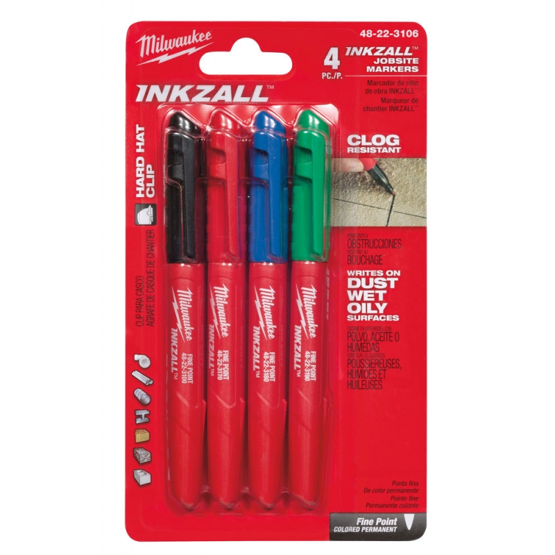 KOLOROWE MARKERY MILWAUKEE 48223106 KOLOROWE MARKERY MILWAUKEE 48223106