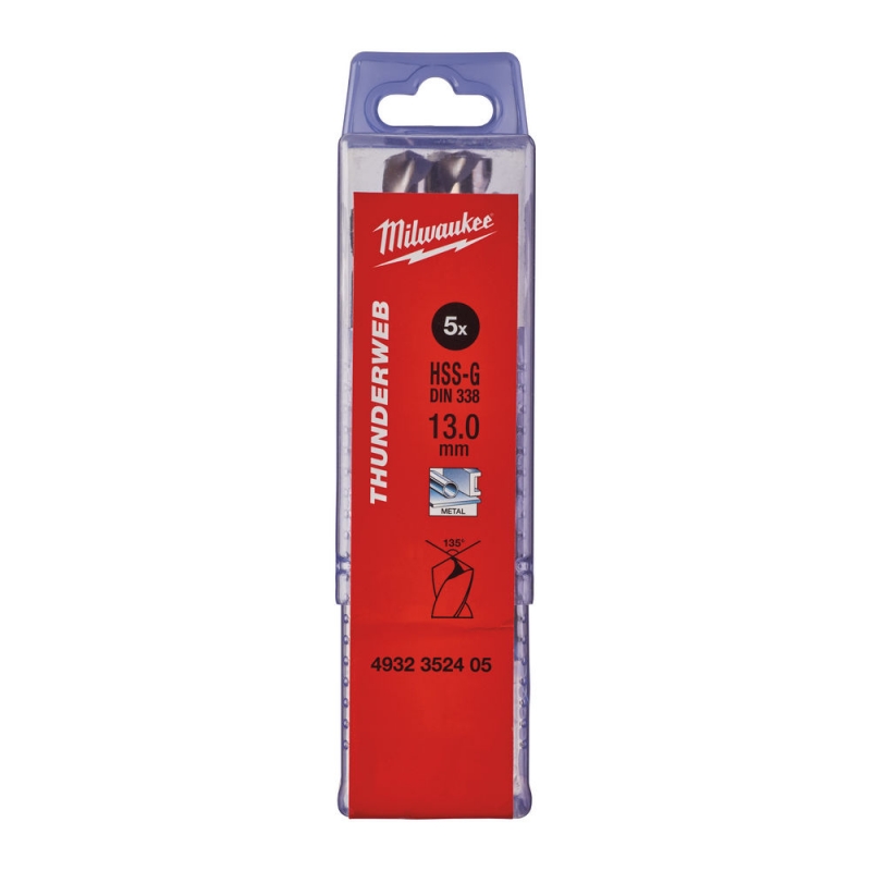 WIERTŁO HSS-G THUNDERWEB 13,0MM MILWAUKEE 4932352405 WIERTŁO HSS-G THUNDERWEB 13,0MM MILWAUKEE 4932352405
