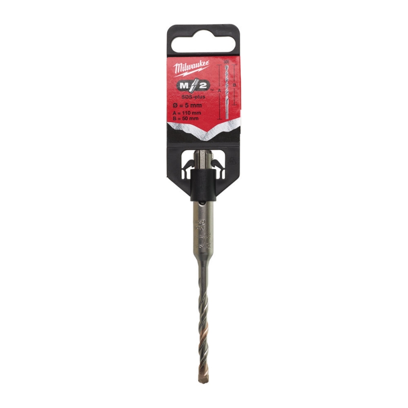 WIERTŁO UDAROWE SDS PLUS 5X50/110MM MILWAUKEE 4932307067 WIERTŁO UDAROWE SDS PLUS 5X50/110MM MILWAUKEE 4932307067