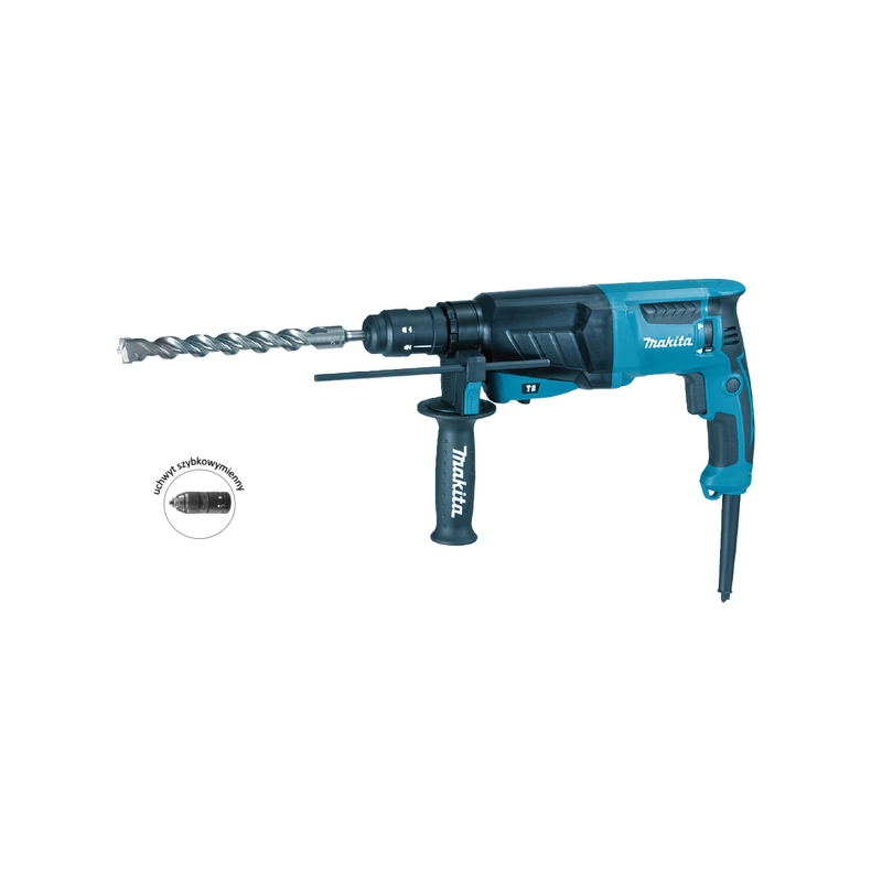 MŁOTOWIERTARKA Z OPCJĄ KUCIA SDS-PLUS 26MM MAKITA HR2630T