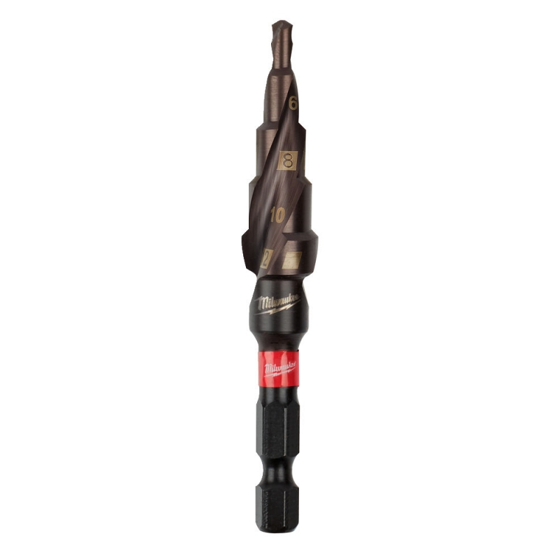 WIERTŁO STOPNIOWE UDAROWE 4-12/2mm SHOCKWAVE MILWAUKEE 48899262 WIERTŁO STOPNIOWE UDAROWE 4-12/2mm SHOCKWAVE MILWAUKEE 48899262