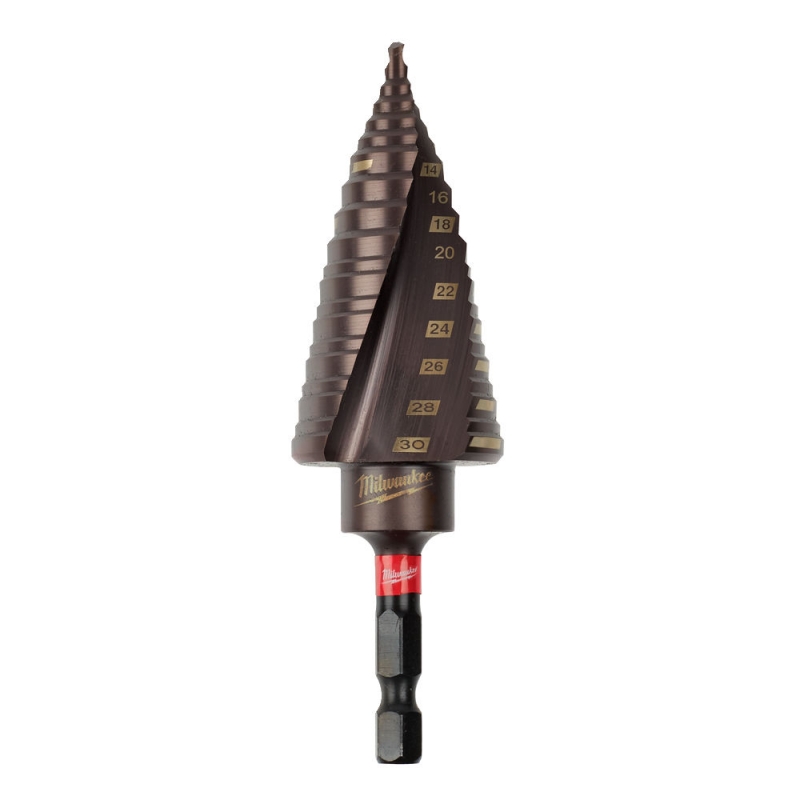 WIERTLO STOPNIOWE UDAROWE SHOCKWAVE 4-30MM MILWAUKEE 48899265 WIERTLO STOPNIOWE UDAROWE SHOCKWAVE 4-30MM MILWAUKEE 48899265