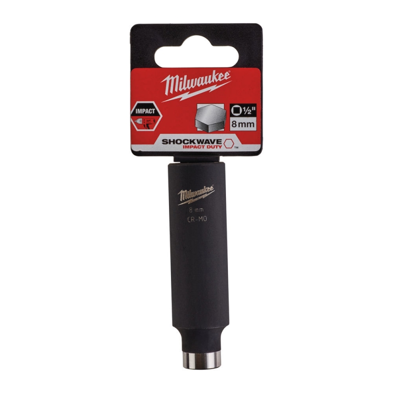 NASADKA UDAROWA 1/2" HEX 8MM MILWAUKEE 4932352847 NASADKA UDAROWA 1/2" HEX 8MM MILWAUKEE 4932352847