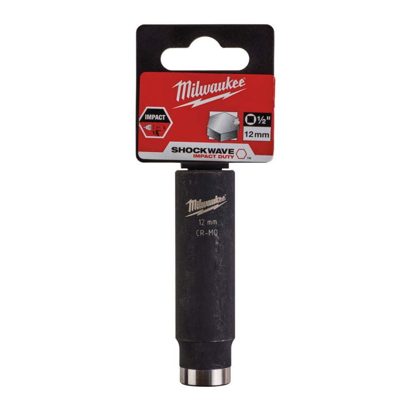NASADKA UDAROWA 1/2" HEX 12MM MILWAUKEE 4932352850 NASADKA UDAROWA 1/2" HEX 12MM MILWAUKEE 4932352850