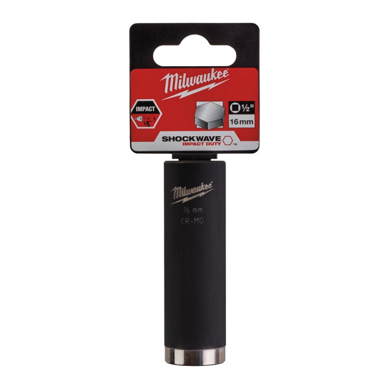 NASADKA UDAROWA 1/2" HEX 16MM MILWAUKEE 4932352853 NASADKA UDAROWA 1/2" HEX 16MM MILWAUKEE 4932352853