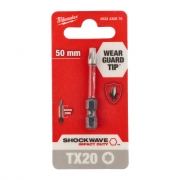 BIT SHOCKWAVE TX20 50MM MILWAUKEE 4932430876